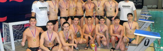 Mladi vaterpolisti Radničkog osvojili Kup Srbije