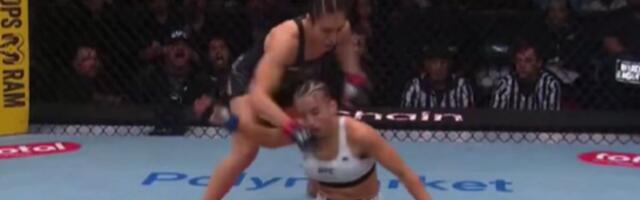 Jedan od najluđih prekida u istoriji UFC! Brutalno nokautirala, pa "udavila" protivnicu, ovo se ne viđa često