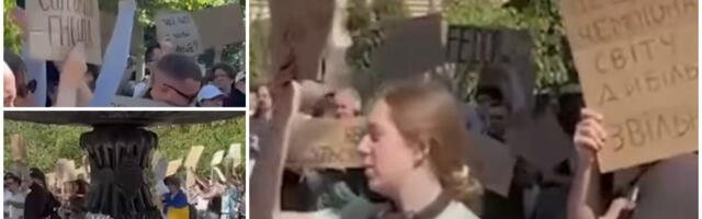 NE STAJU PROTESTI U UKRAJINI, TRAŽE OSTAVKU GENERALA SIRSKOG! Smena ministra odbrane Fedorova razbesnela mlade: "Čudovišta na odmoru, heroji u rovovima" (VIDEO)