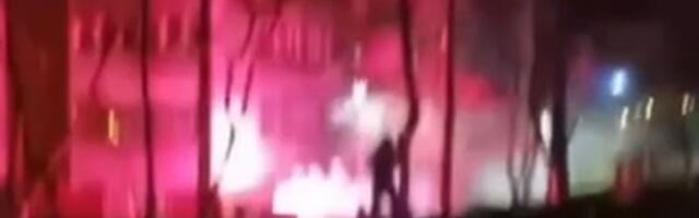 Tuča Delija i Grobara! Opšti haos, gore baklje, navijački haos se nastavlja pred derbi i Kup u Nišu