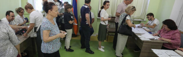 Затворена биралишта на парламентарним изборима у Јерменији
