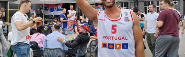 SPORTISSIMO U RIGI: IZJAVA PORTUGALSKOG NAVIJAČA ĆE VAS NASMEJATI DO SUZA! Slavio sa Srbima, pa dao urnebesnu prognozu utakmice! (VIDEO)