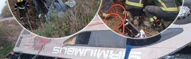 "PROGLASILI SMO TRODNEVNU ŽALOST!" Oglasila se kompanija čiji su radnici bili u autobusu koji je sleteo kod Sremske Mitrovice!