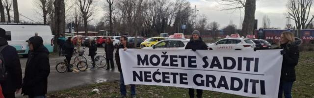 Protest stanovnika Limana u Novom Sadu: „Emotivno i duhovno nas ucenjuju, nismo protiv izgradnje crkve, nego uništavanja poslednje zelene površine“