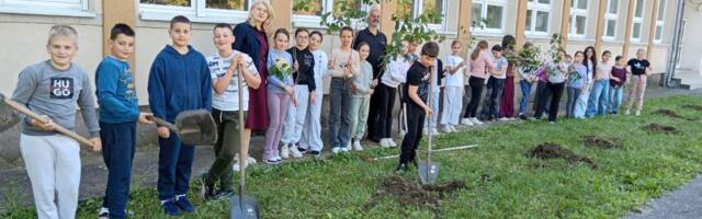 Učenici OŠ “Preljina“ zasadili drvored prijateljstva