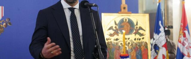 Šapić na proslavi u Starom dvoru: "Ovo nije običan Spasovdan, upravo zbog Časnog poјasa Presvete Bogorodice"