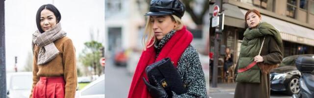 Kako nositi šalove ove zime: 30 svežih street style ideja