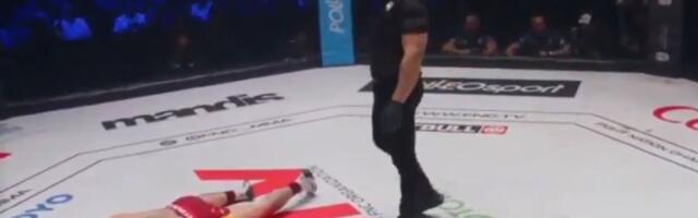 Evo kako je Vaso Bakočević brutalno nokautiran za samo 52 sekunde! /VIDEO/