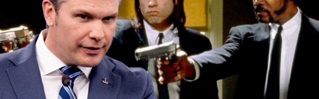 NOVI SKANDAL U REŽIJI TRAMPOVOG MINISTRA RATA: Krenuo da se moli u Pentagonu, umesto Biblije citirao "PETPARAČKE PRIČE" - Pogledajte scenu o kojoj bruji planeta