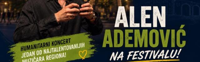 Besplatan koncert Alena Ademovića na Festivalu uličnih svirača
