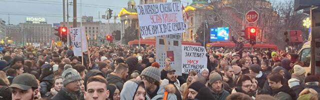 Istorijska podrška: Sudije Višeg suda stale uz studente