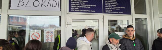 Studenti ušli i blokirali DUNP