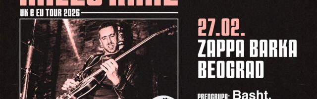 Britanski rokenrol 27. februara u Zappa Barci: Majls Kejn i Basht prvi put u Beogradu