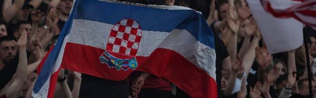 "Delije" pevale "grobarima" uz paljenje hrvatske zastave: Njihovi mediji u šoku - "Odakle im?" (VIDEO)