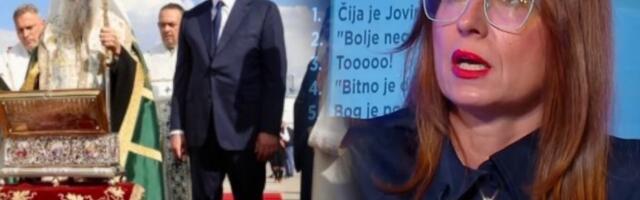 ŠTA SU O POJASU PRESVETE BOGORODICE REKLI BLOKADERI, A ŠTA VUČIĆ? Za njih je svetinja "primitivni fetiš" i "ogled", za predsednika VELIKA NADA I MIRNA LUKA