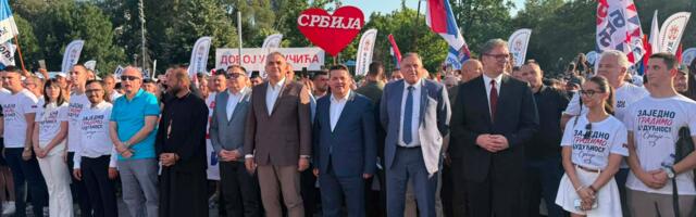 Zvanična procena MUP-a: Ovoliko ljudi prisustvovalo je velikom skupu u Beogradu