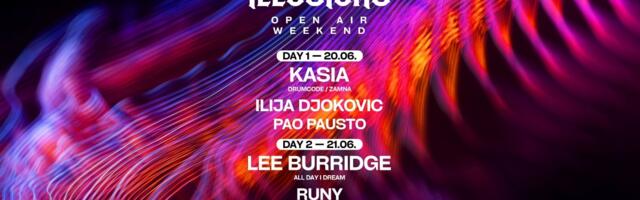 Illusions Open Air Weekend: Dvodnevni spektakl na Kalemegdanu 20. i 21. juna