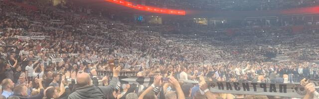 Evroligaška atmosfera u Areni! Partizan i Budućnost se bore za titulu pred 20.000 “grobara”
