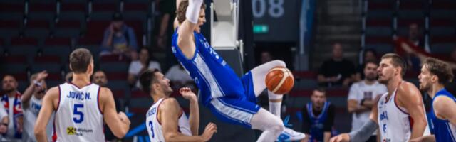 NOĆ KAO IZ KOŠMARA U RIGI Teško je bilo šta reći: Hladan tuš Finaca, kao da je neko "prokleo" Srbiju u osmini finala Evrobasketa