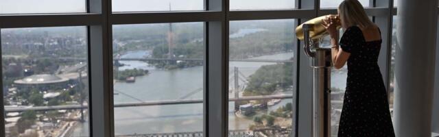 Pogled sa vidikovca na Savamalu kao opomena