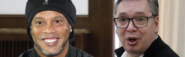 BOMBA IZ BRAZILA! Ronaldinjo pozdravio Vučića, pa poručio: Vidimo se uskoro u Beogradu!