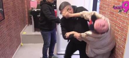 ASMIN NASRNUO NA UROŠA! Vukao ga je po podu, haos u programu uživo! (FOTO)