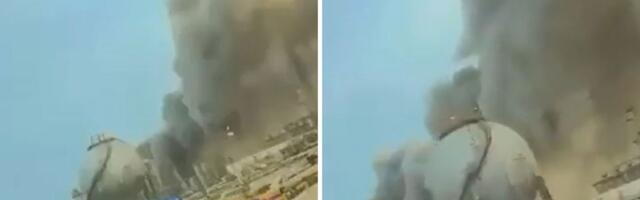 Pogledajte trenutak kada je pogođena najveća saudijska rafinerija