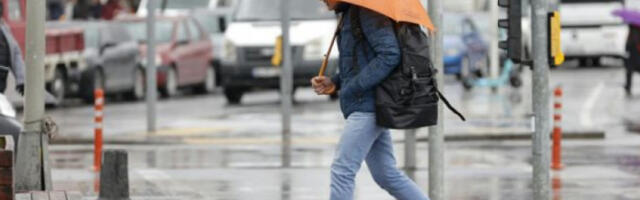 У Србији данас облачно са кишом