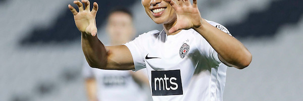 Poluvreme - Konačno Asano! Partizan vodi uz dosta sreće! (foto)