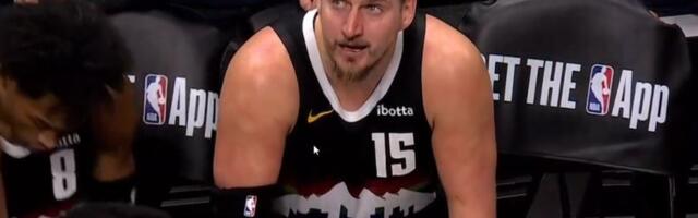 Završilo se istorijski, ali Jokić nije mogao da veruje šta Marej radi - umalo da izgube dobijen meč: Odmahnuo glavom, pa seo na klupu od muke!