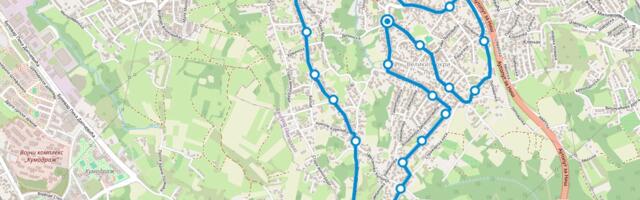 Da li je ovo najvijugavija linija gradskog prevoza u Beogradu?