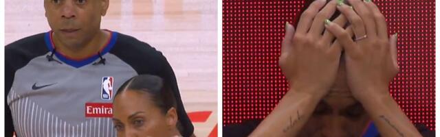 Boli i kad se samo gleda: Sudija se u punom trku zakucala glavom u kamermana, scena u NBA ligi koja je sve ostavila u šoku! /VIDEO/