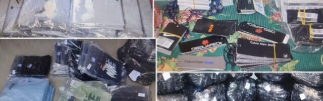 Nema čega nema od "fejk" garderobe: Uhapšen muškarac u Novom Sadu - pogledajte skrivene "butike" (FOTO)