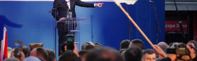 Evo koliko je ljudi bilo na mitingu vlasti u Nišu