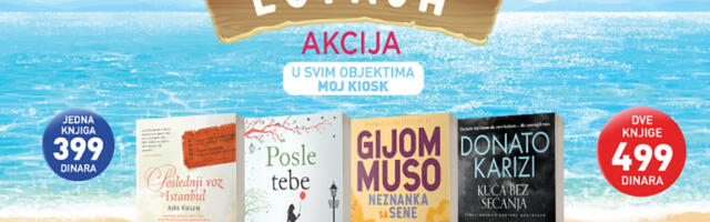 Odabrani hit romani po sniženim, dostupni na kioscima širom Srbije