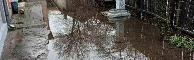 Kanalizacija poplavila dvorišta kod nadvožnjaka u Pivari, niko ne interveniše na poziv građana