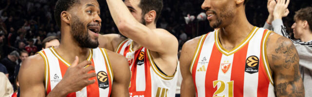 Zvezda u četvrtfinalu Evrolige?! Sve je crno na belo