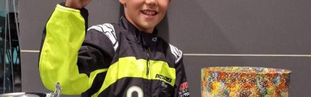 Luka Radenković, desetogodišnji karting šampion iz Kragujevca, takmiči se u Evropi