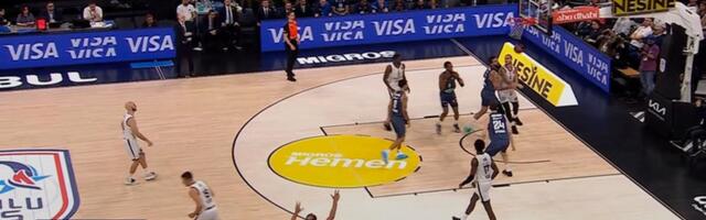 Partizan razbija Efes: Lakić za novu dvocifrenu prednost crno-belih!