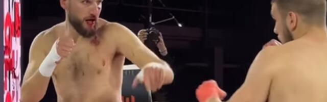 Spektakl borbi golim šakama u Beogradu: Dobrijević slavio u krvavom meču večeri! /VIDEO/