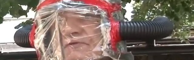 Rodoljub Balotić je napravio orginalnu zaštitu od korone, građani se okreću za njim