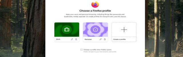 Firefox i profili za sesije pregledanja