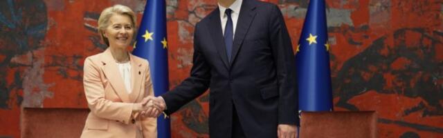 SVEČANI DOČEK URSULE FON DER LAJEN! Vučić sa predsednicom Evropske komisije!