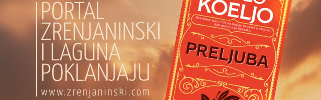 Laguna i portal zrenjaninski.com poklanjaju knjigu „Preljuba“