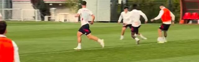 Majstorija Radeta Krunića na treningu Zvezde