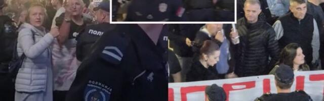 BLOKADERI NAPRAVILI HAOS U UŽICU! Najpre napali aktiviste SNS, a onda i narod koji je pokušao da ih zaštiti! (FOTO, VIDEO)