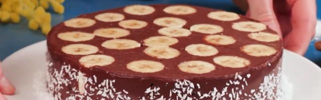 Svi će vam tražiti recept za tortu sa pudingom i bananama koja je gotova za samo 10 minuta