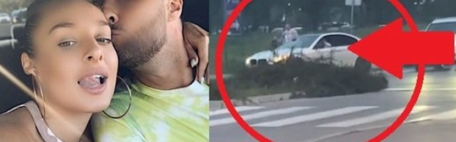 MARKU MILJKOVIĆ UNIŠTENA KOLA! Fotka sa lica mesta - evo šta se tačno desilo! (FOTO)