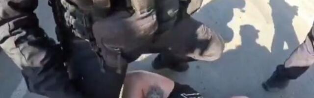 Policija mu presrela automobil: Ovako je uhapšen Miša Bačulov (VIDEO)