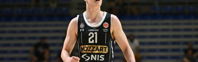 Kakva partija Partizanovog mladog košarkaša! Bio perfektan iz igre, ubacio 22 poena i oduševio navijače